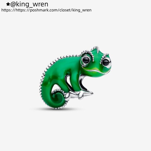 Pandora Disney Tangled Pascal Colour-changing Charm - Picture 1 of 5